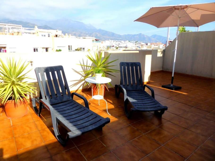 Appartement Atico Fresco Y Luminoso Con Aparcamiento Privado à Nerja Extérieur photo